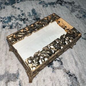 Gold Tissue Holder